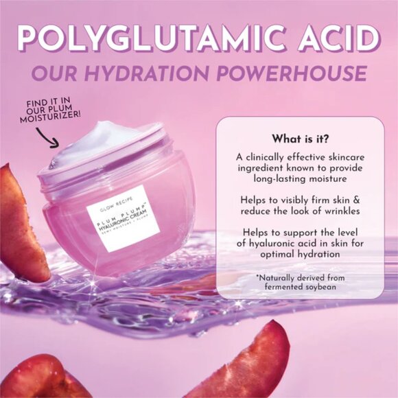 Glow Recipe NIB Plum Plump Refillable Hyaluronic Acid Moisturizer - Picture 4 of 4